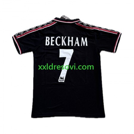 Manchester United Beckham 7 Retro Treći Nogometni Dres 1998-1999